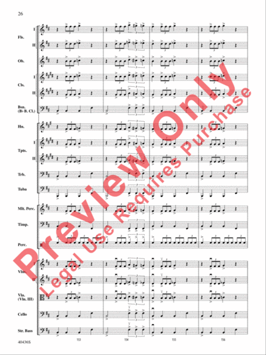 The Magic of Harry Potter Full Orchestra scores gallery preview page 27