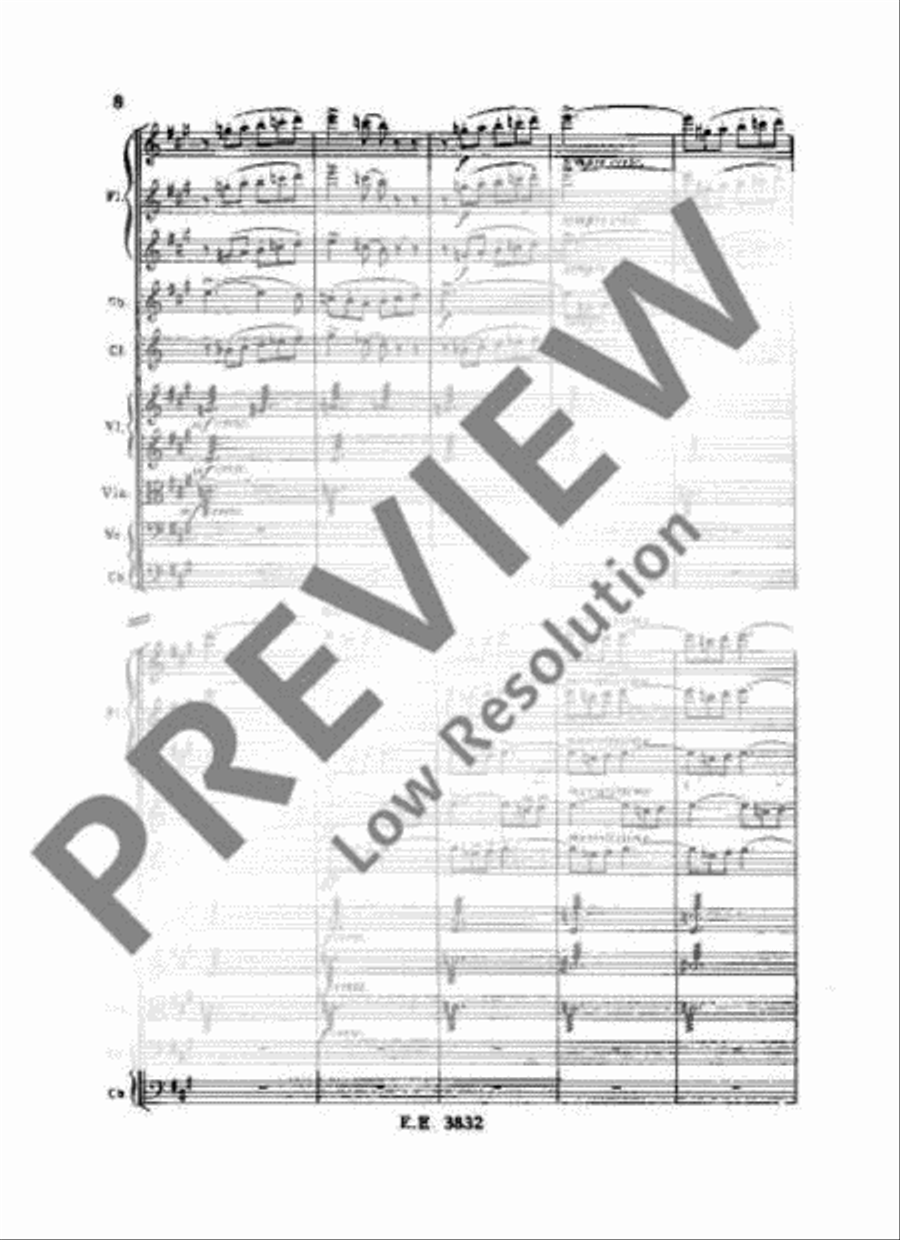 Capriccio Italien Orchestra scores gallery preview page 17