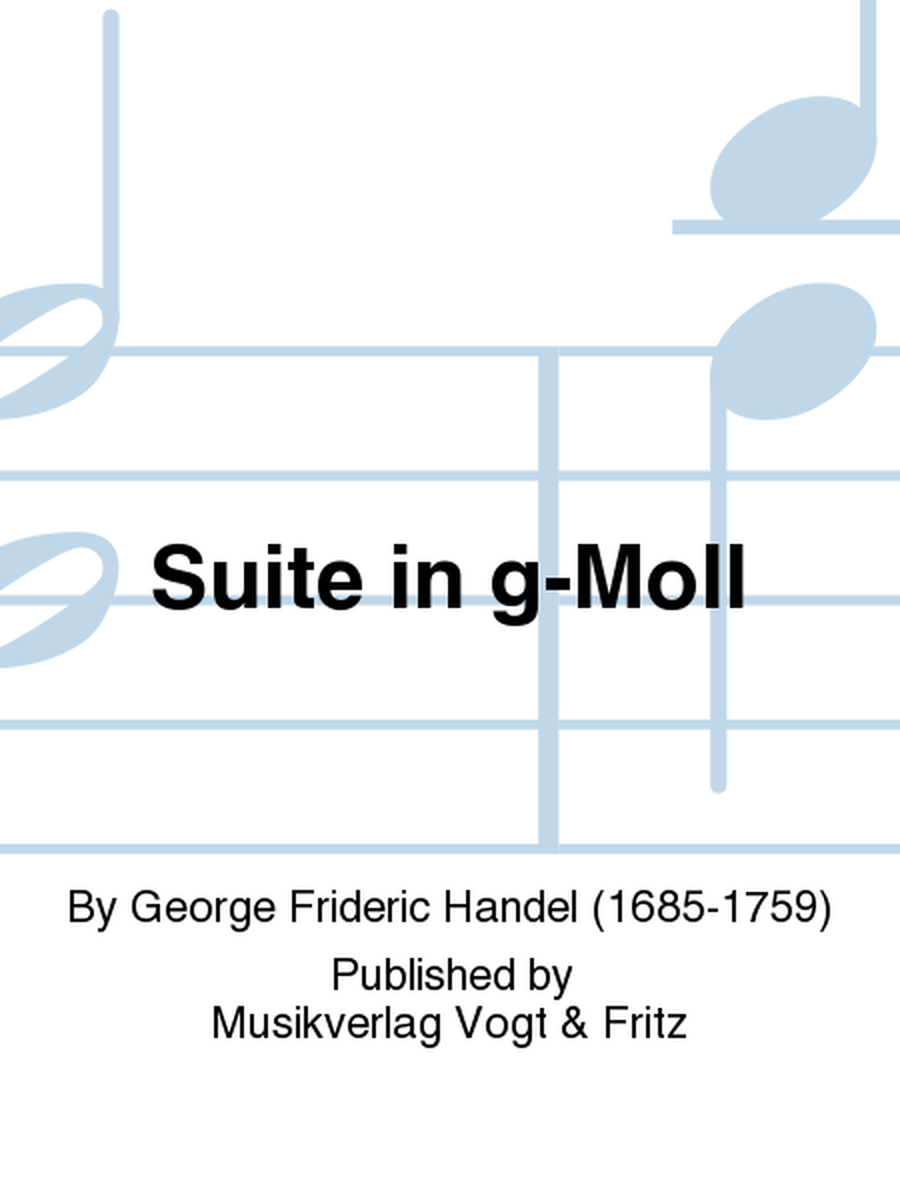Suite in g-Moll