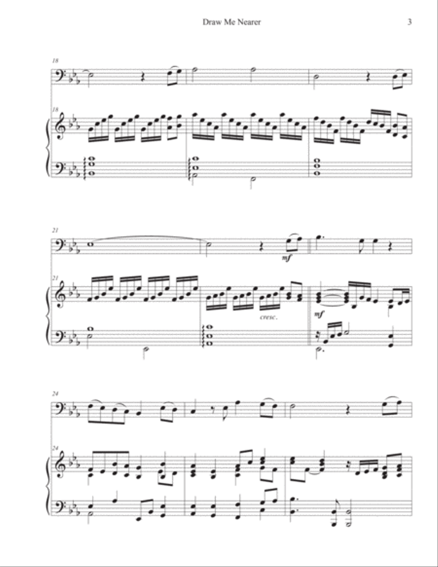 I Am Thine, O Lord Piano scores gallery preview page 3