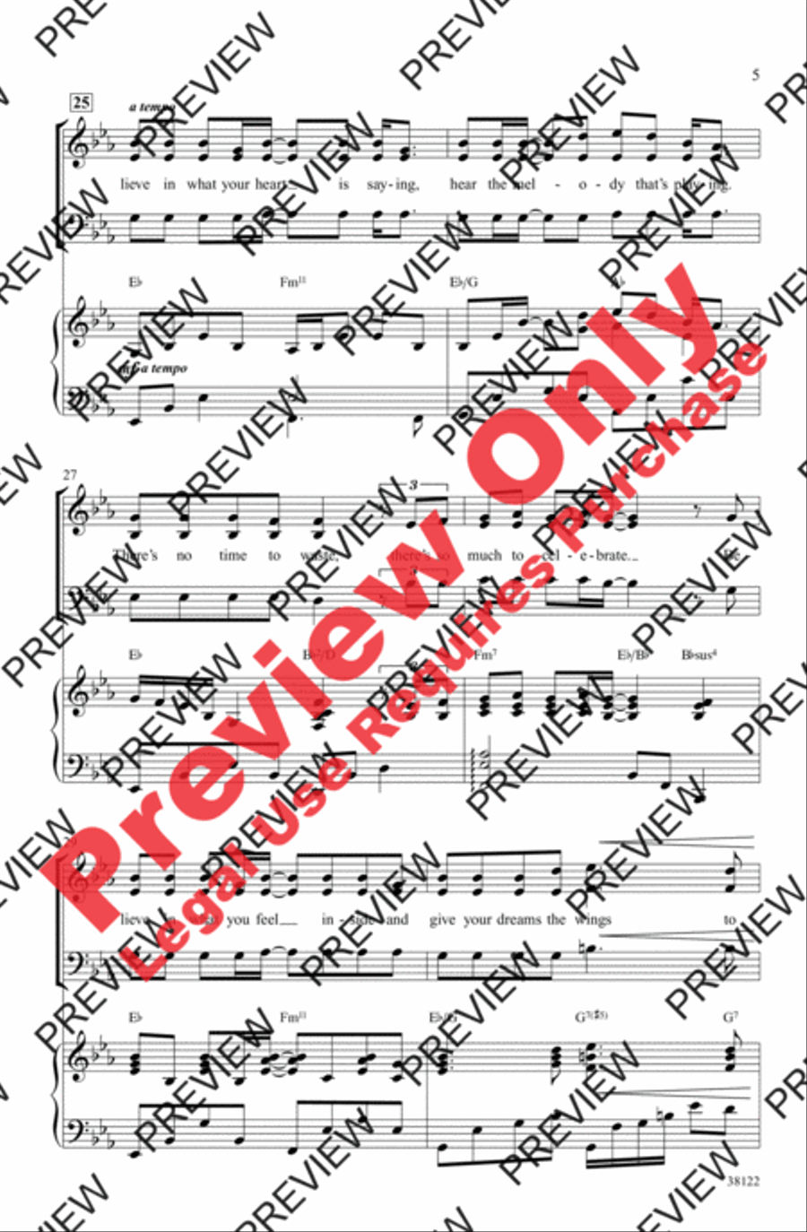 Believe 3-Part scores gallery preview page 16