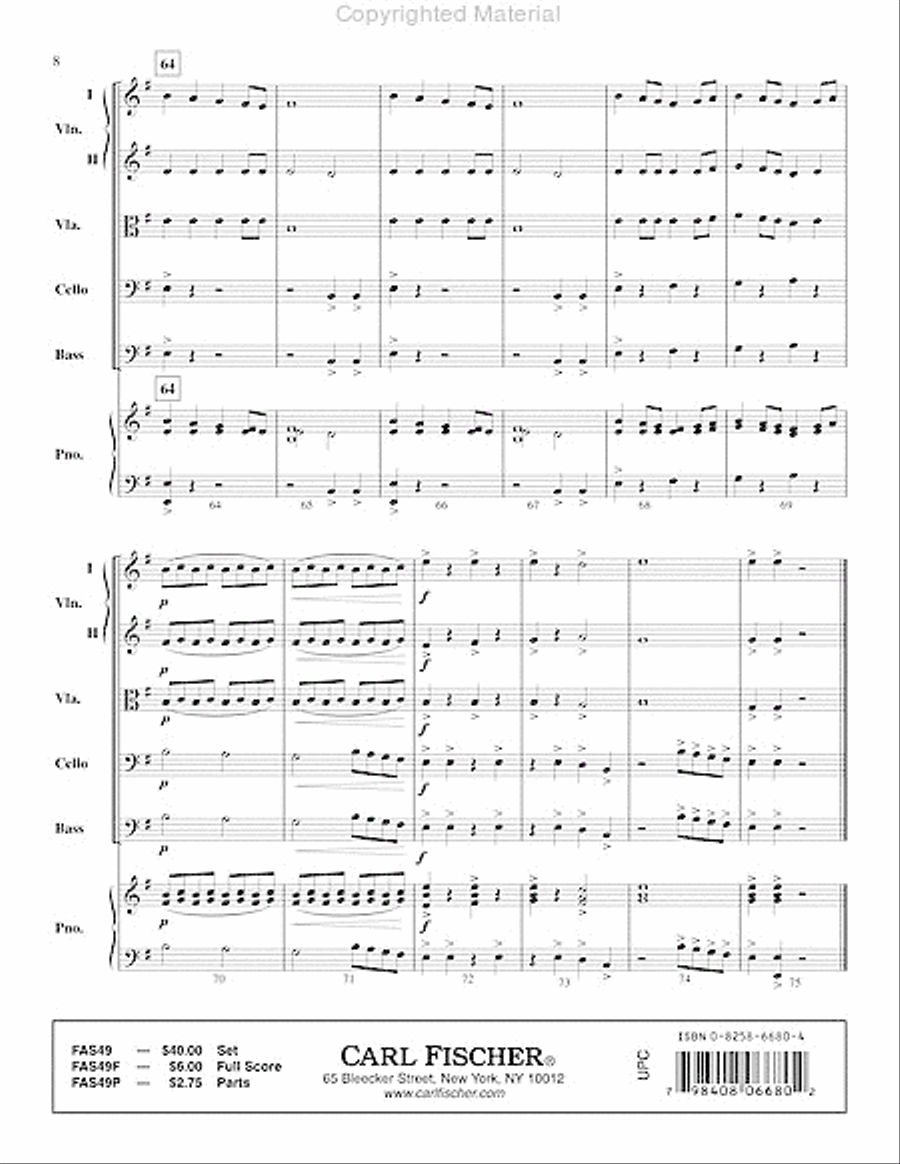 Intensity String Orchestra scores gallery preview page 9