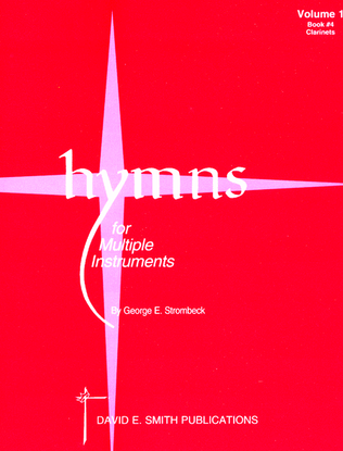 Book cover for Hymns For Multiple Instruments- Vol. I, Bk4- Clarinets
