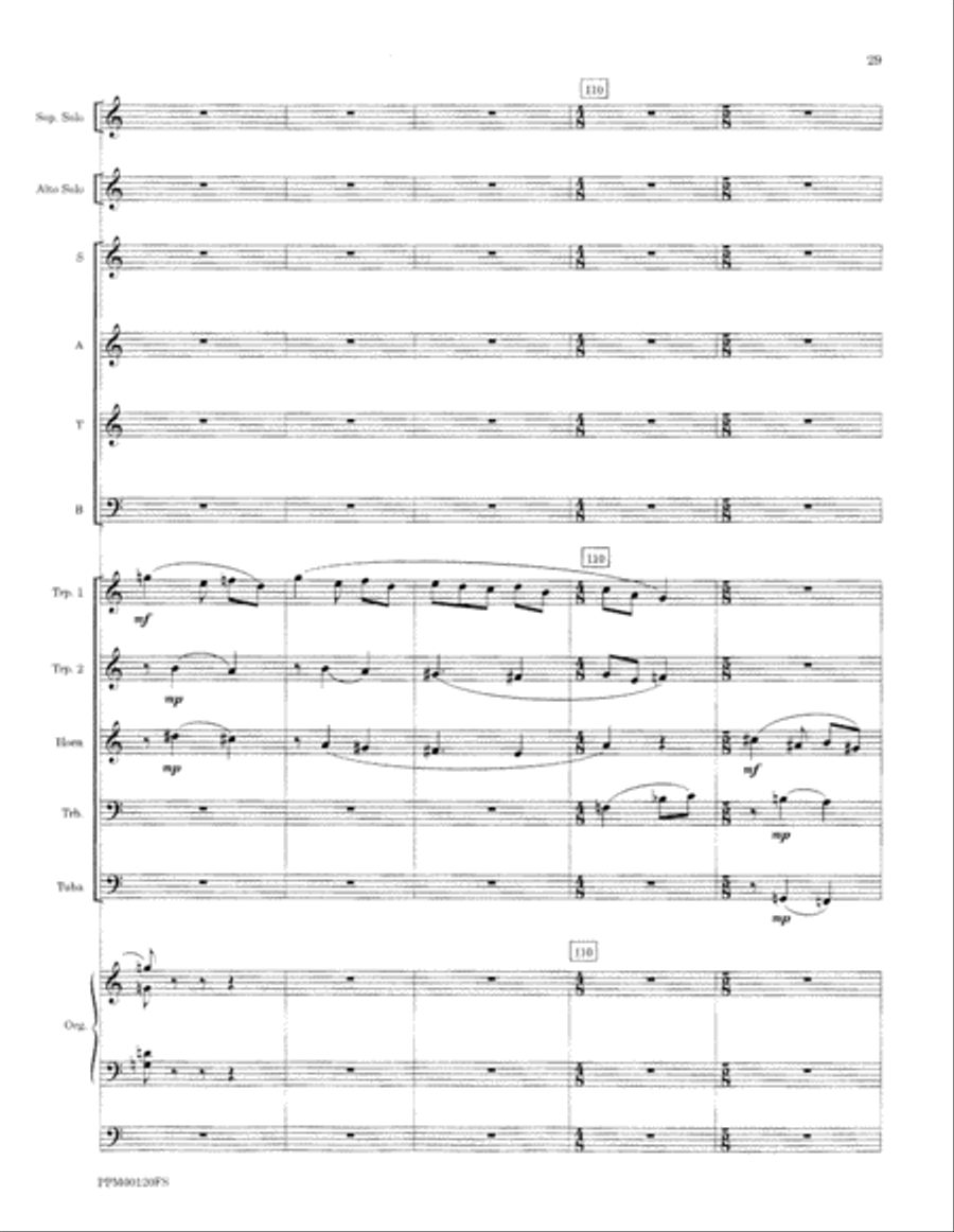 Transfiguration: An Ecumenical Mass - Full Score Divisi scores gallery preview page 32