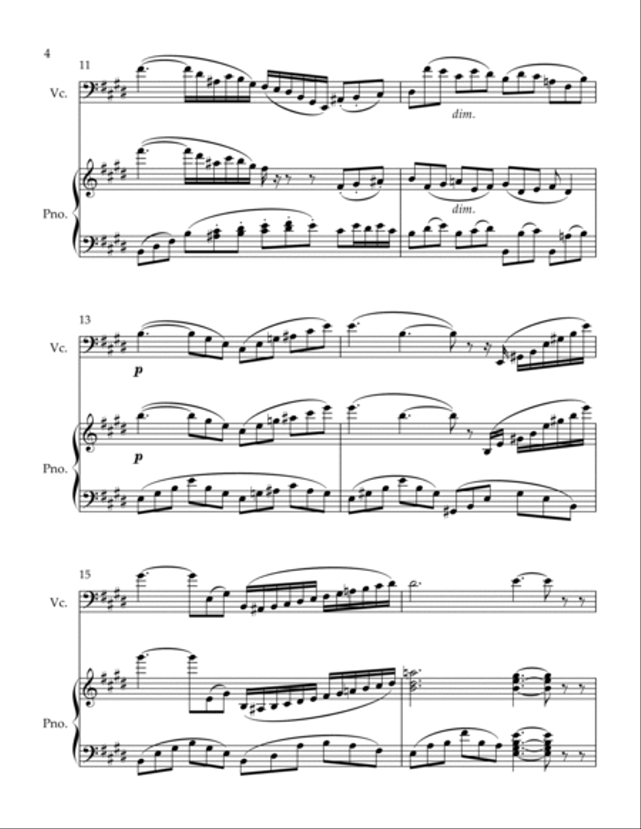Adage Piano scores gallery preview page 4