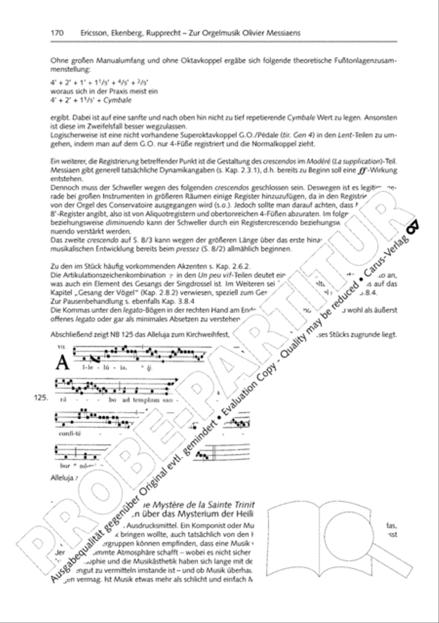 Orgelschule zur historischen Auffuhrungspraxis Organ Solo scores gallery preview page 171