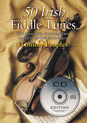 Book cover for 50 Irish Fiddle Tunes