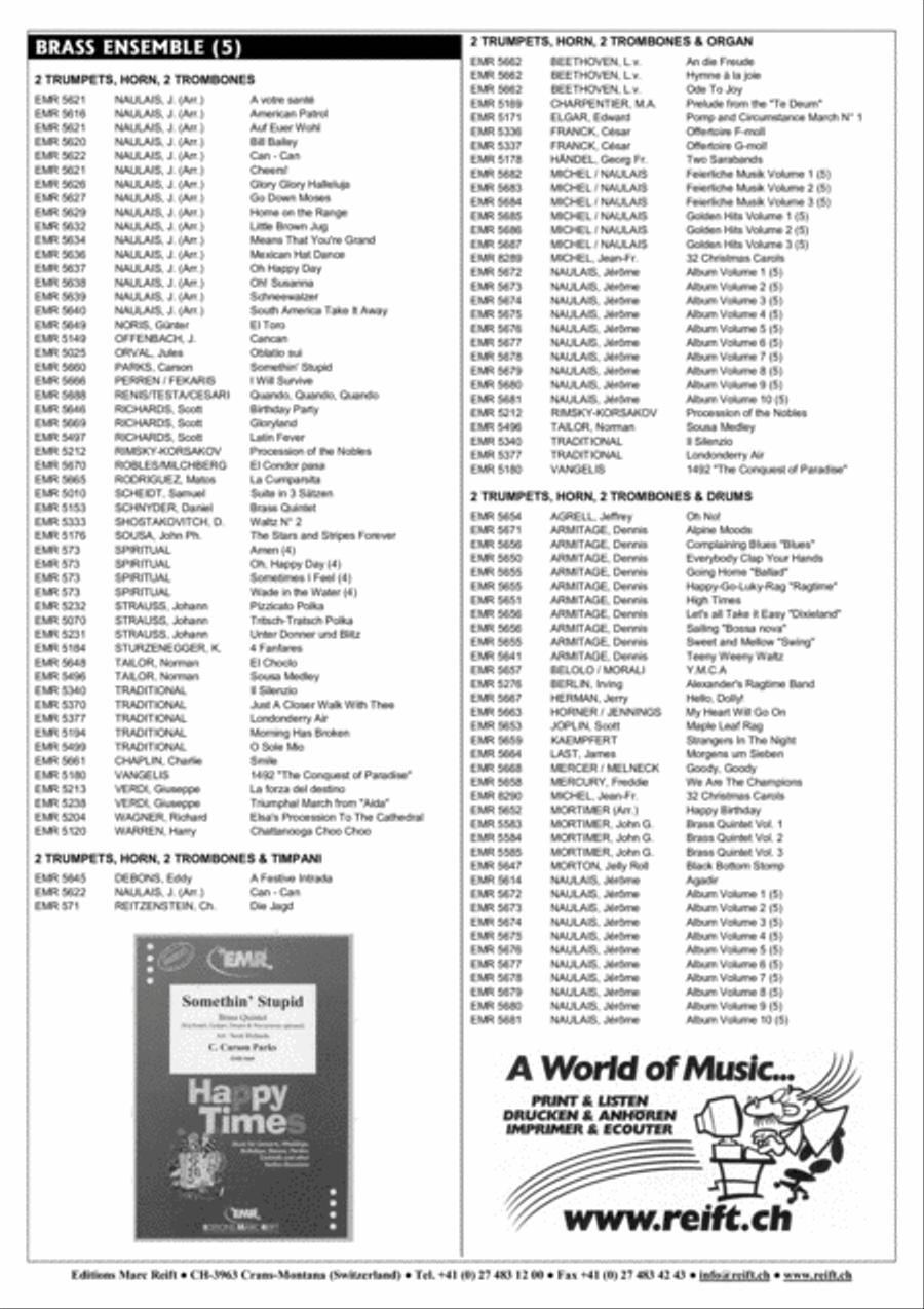 Little Brown Jug Little Brown Jug Brass Band scores gallery preview page 7