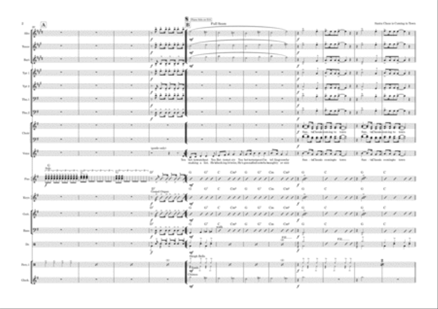Santa Claus Is Comin' To Town School and Community scores gallery preview page 2