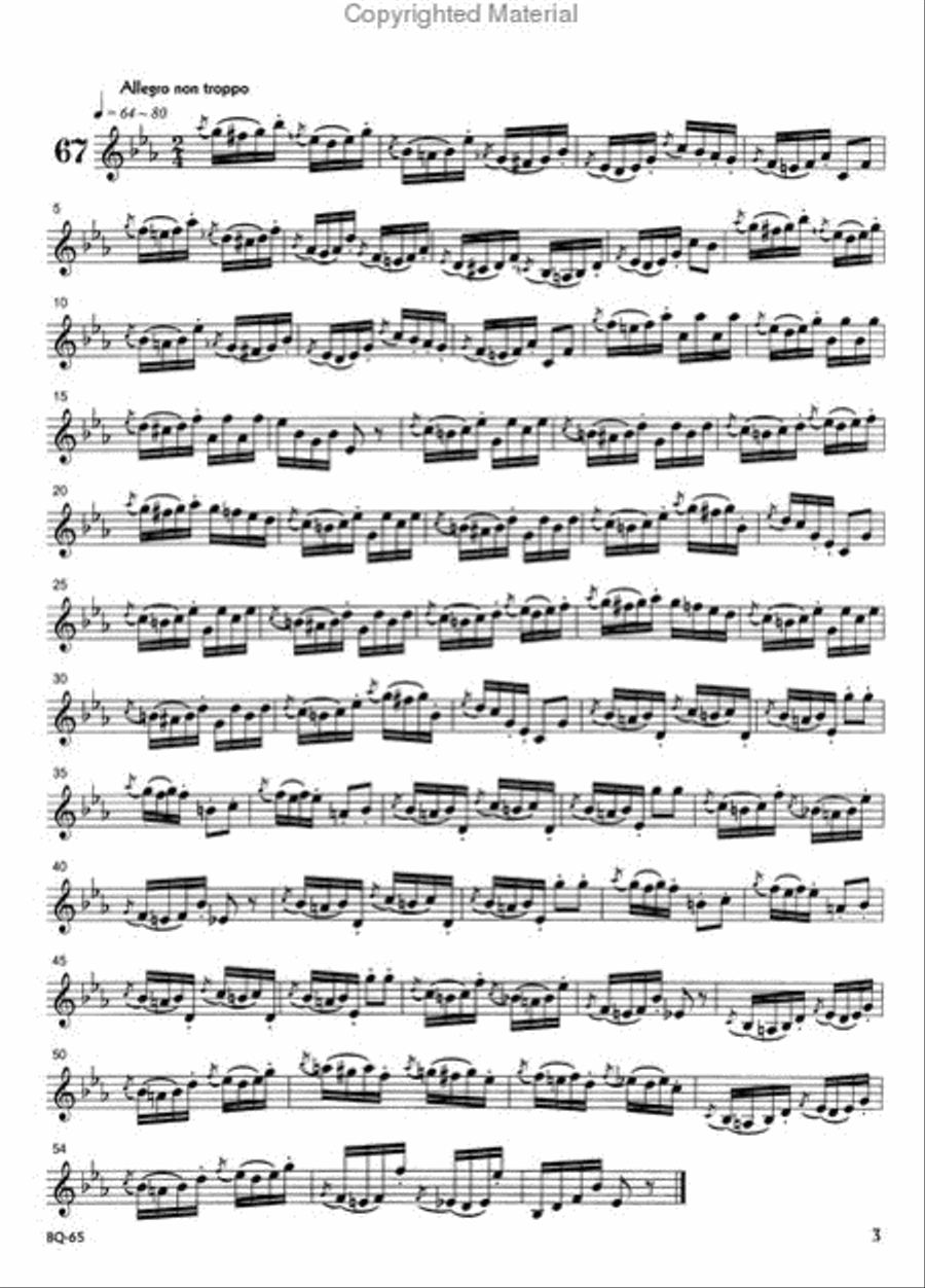 104 Progressive Exercises (1903) for Cornet Or Trumpet Vol. 2 Cornet scores gallery preview page 2