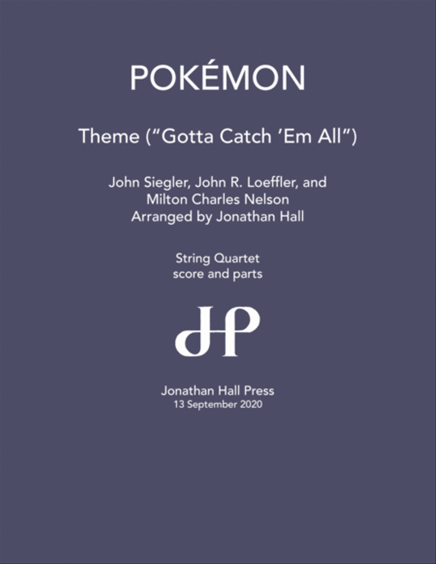Pokemon (dance Mix) String Quartet scores gallery preview page 1