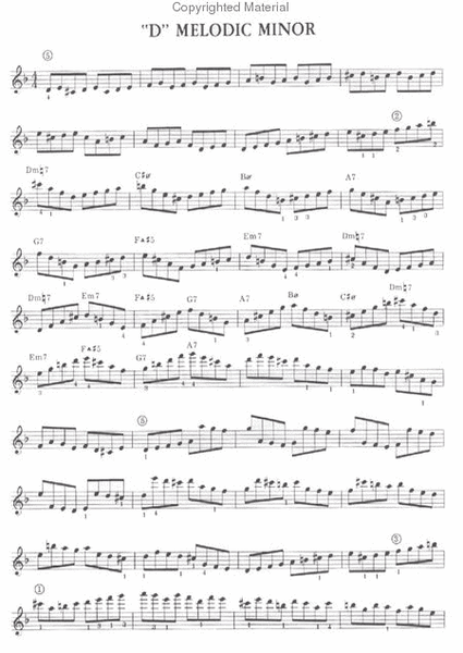 Barry Galbraith # 2 - Exercises In Melodic & Harmonic Minor Modes