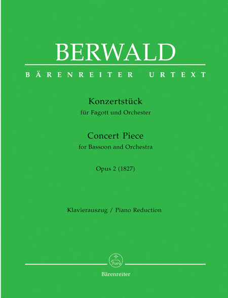 Konzertstuck fur Fagott und Orchester - Concert Piece for Bassoon and Orchestra