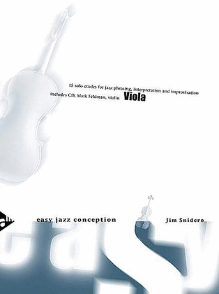 Book cover for Easy Jazz Conception -- Viola