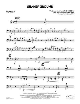 Shakey Ground (arr. Paul Murtha) - Trombone 4