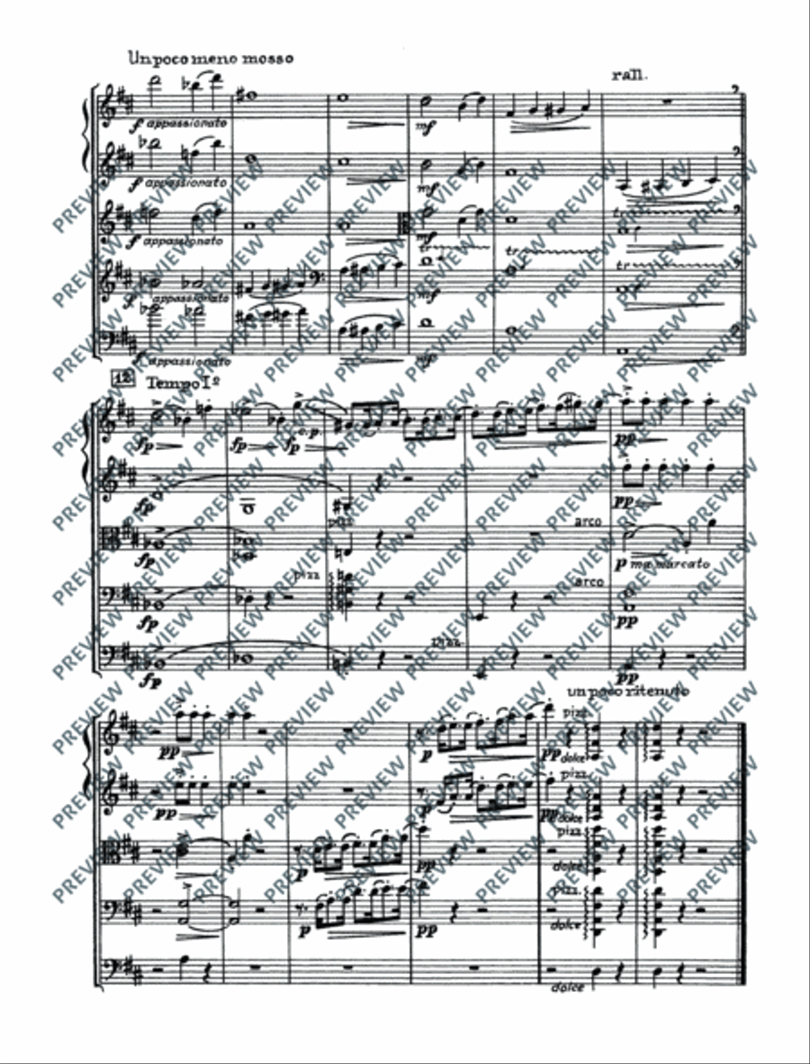 Quartet in D Quartet in D String Quartet scores gallery preview page 17