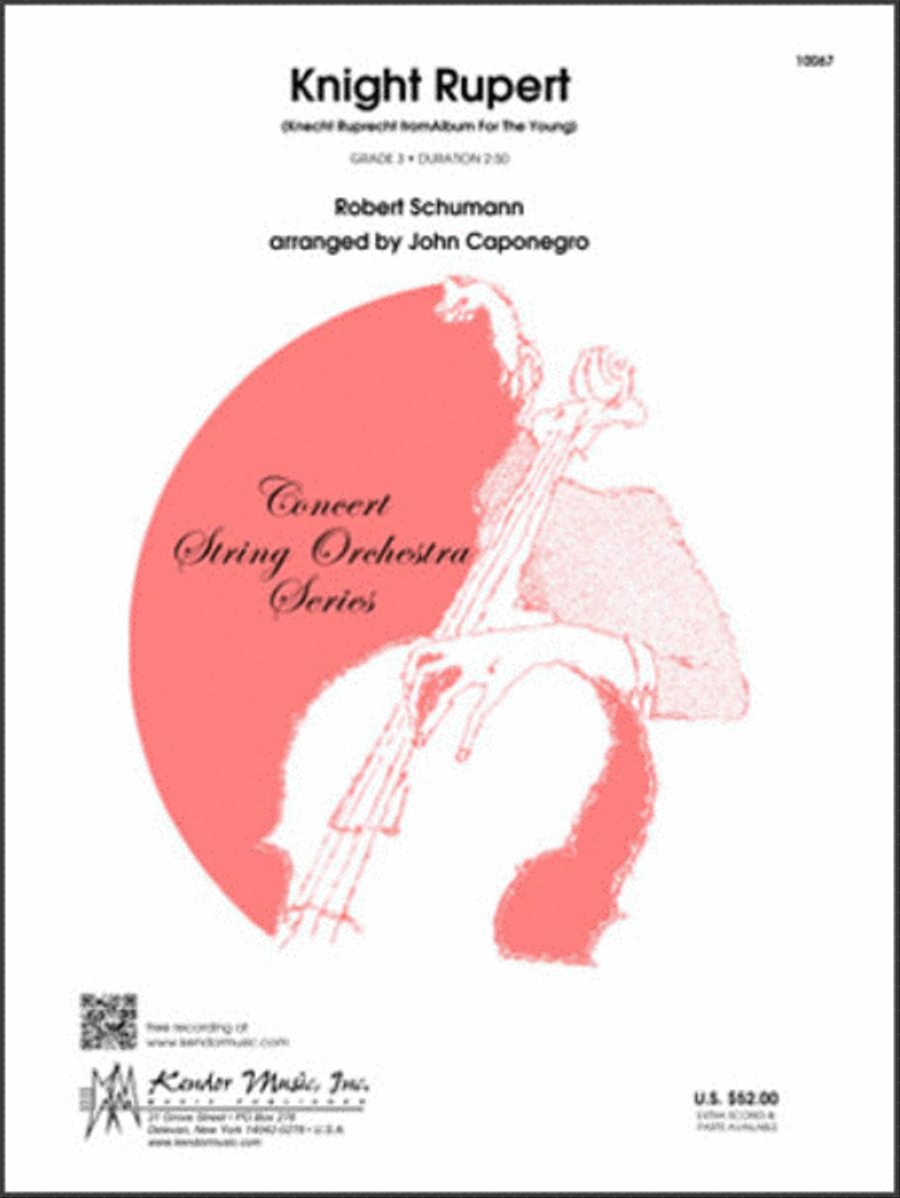 Knight Rupert (Knecht Ruprecht From Album For The Young) String Orchestra scores gallery preview page 1