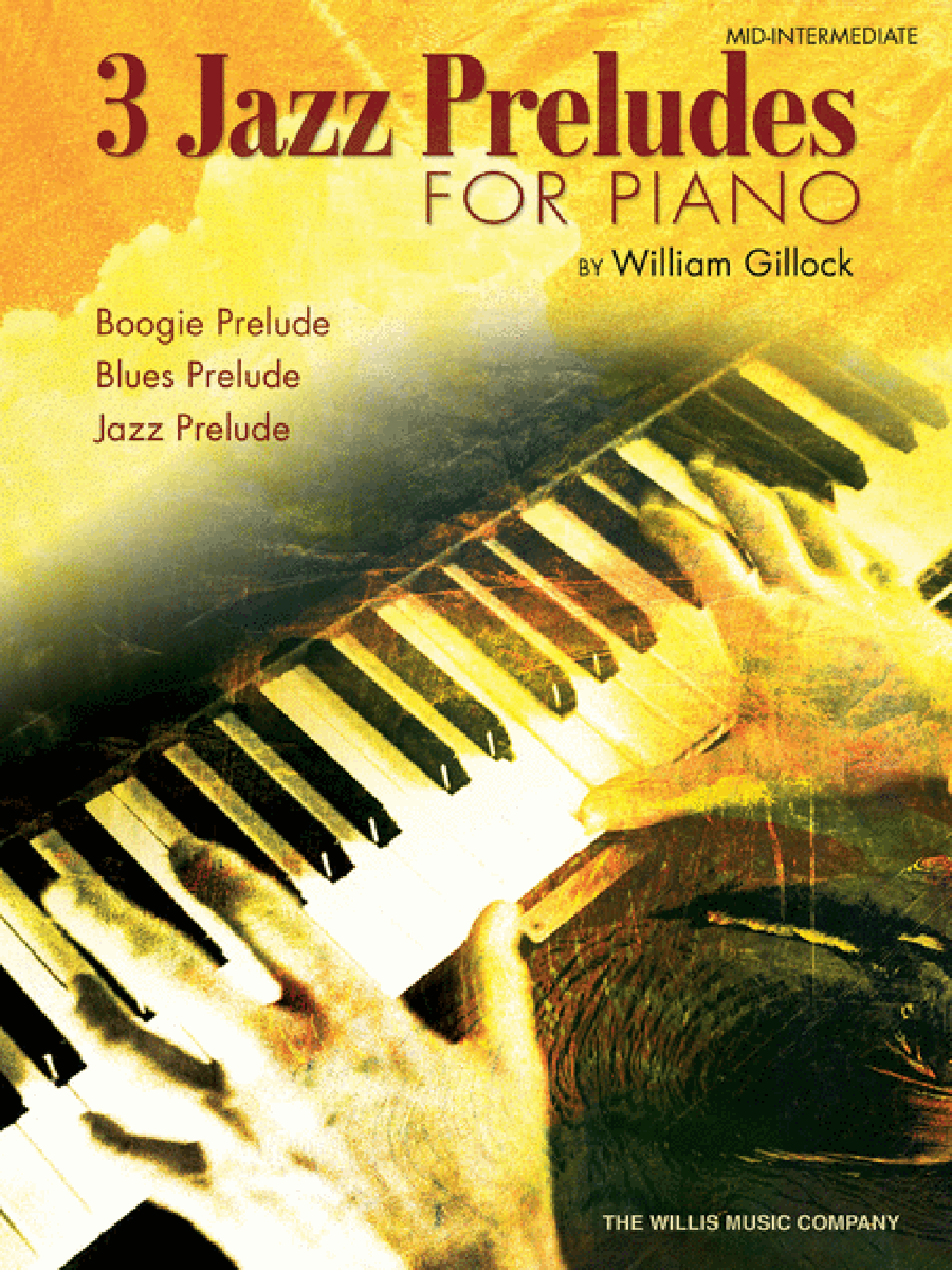 Three Jazz Preludes Piano scores gallery preview page 1