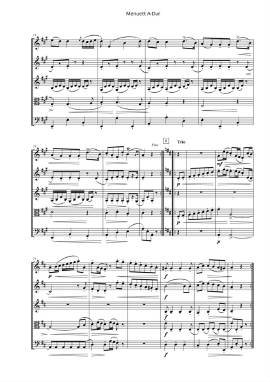 Menuet Menuet School and Community scores gallery preview page 2