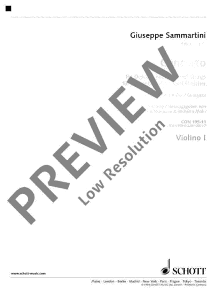 Concerto F Major Violin scores gallery preview page 2