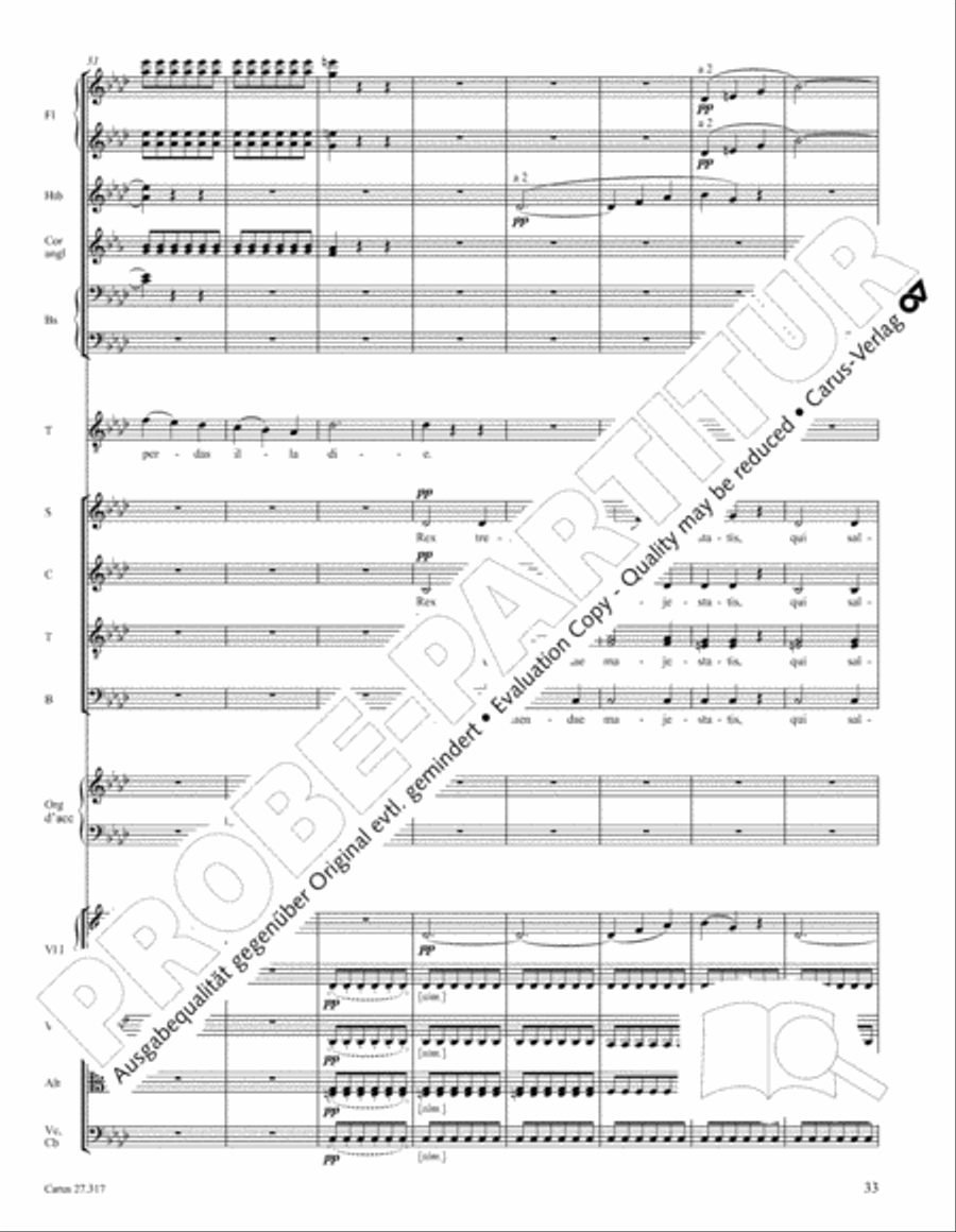 Messe de Requiem 4-Part scores gallery preview page 46