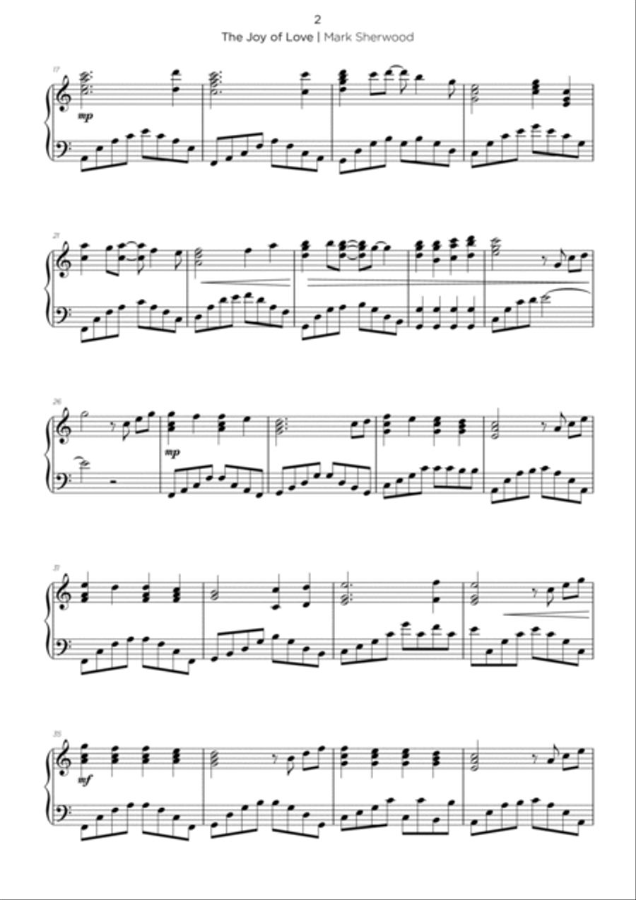 The Joy Of Love Piano Method scores gallery preview page 2