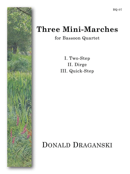 Three Mini-Marches for Bassoon Quartet image number null
