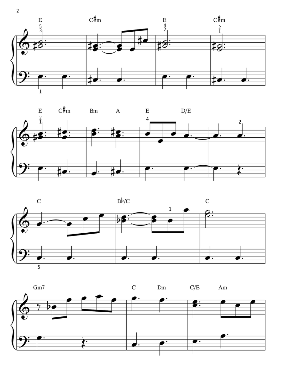 Star Trek - The Next Generation Easy Piano scores gallery preview page 2
