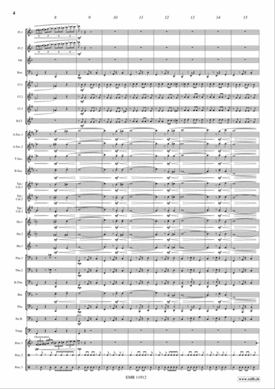 La Dolce Vita Concert Band scores gallery preview page 5