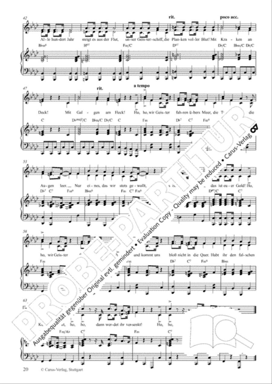 Gruselsongs, Band 1 Score scores gallery preview page 21