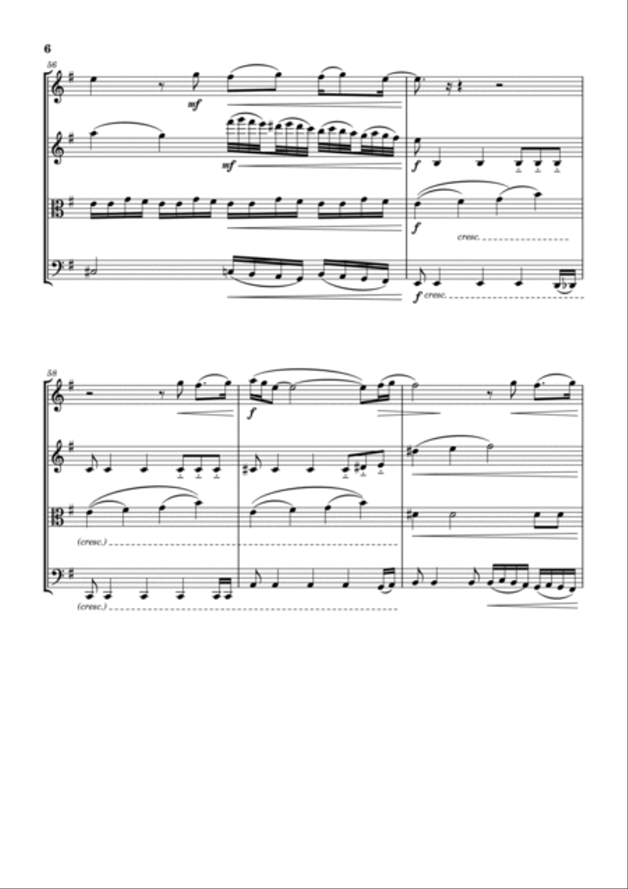 No Time To Die String Quartet scores gallery preview page 6