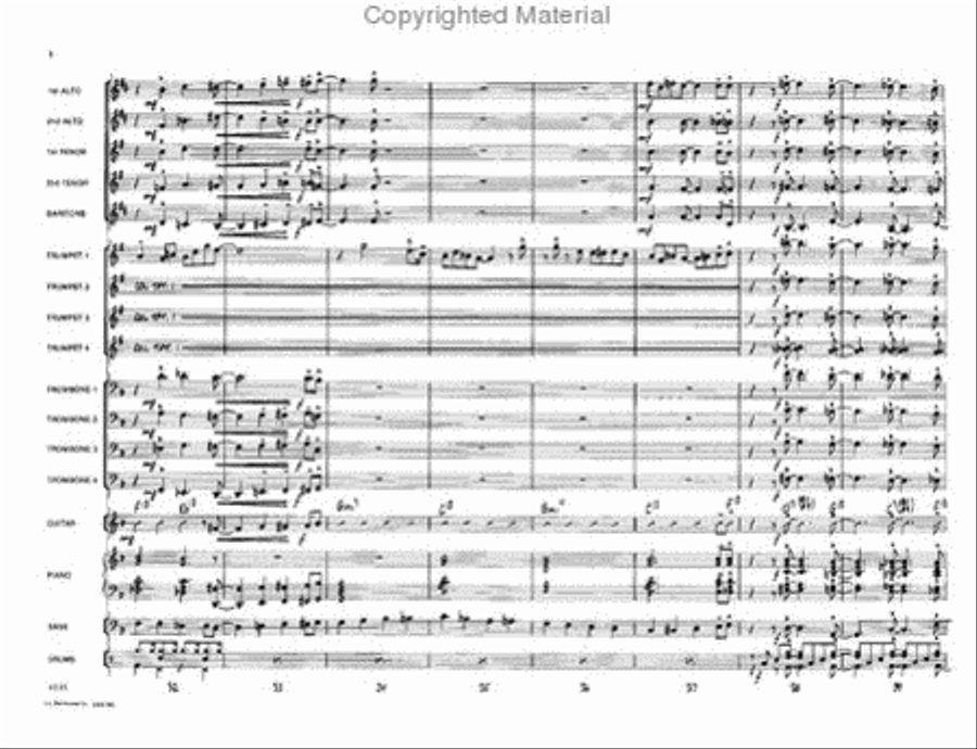 No Scuffle Shuffle No Scuffle Shuffle Jazz Ensemble scores gallery preview page 6