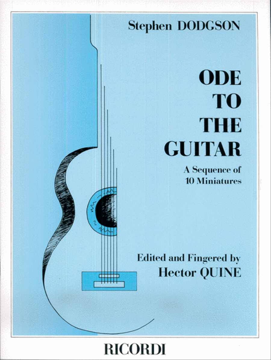Ode to the Guitar Acoustic Guitar scores gallery preview page 1