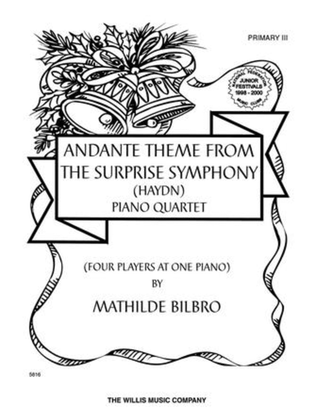 Book cover for Andante Theme from Surprise Symphony