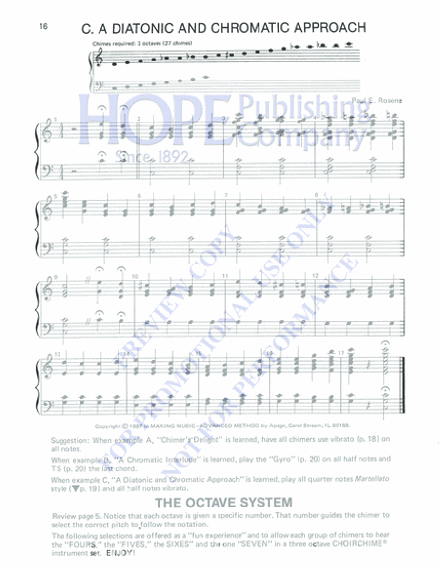 Making Music with Choirchimes 2-Octaves scores gallery preview page 18