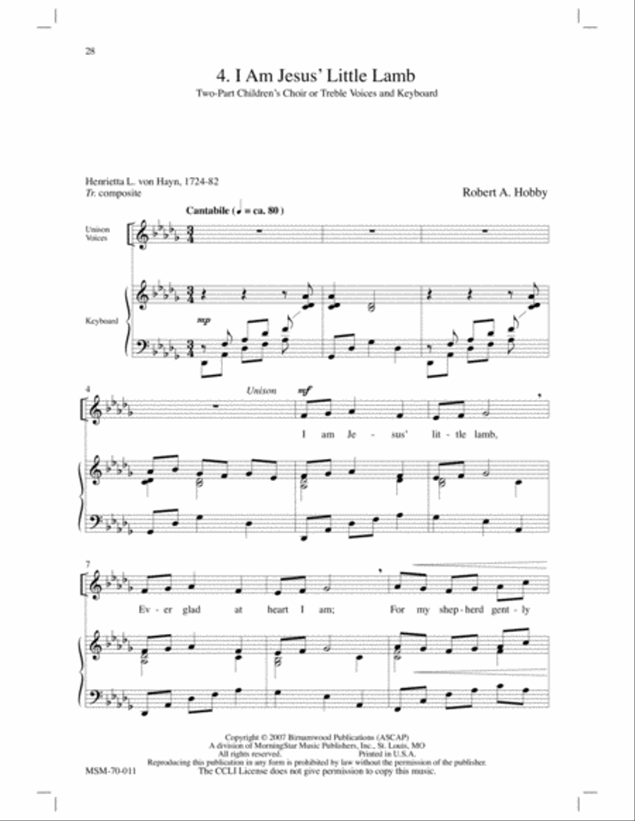 The Good Shepherd (Choral Score) image number null