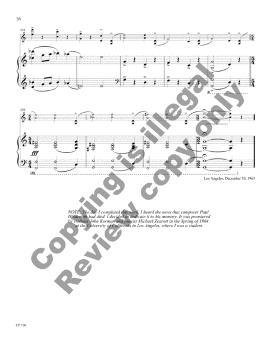 Dialog Violin Solo scores gallery preview page 9