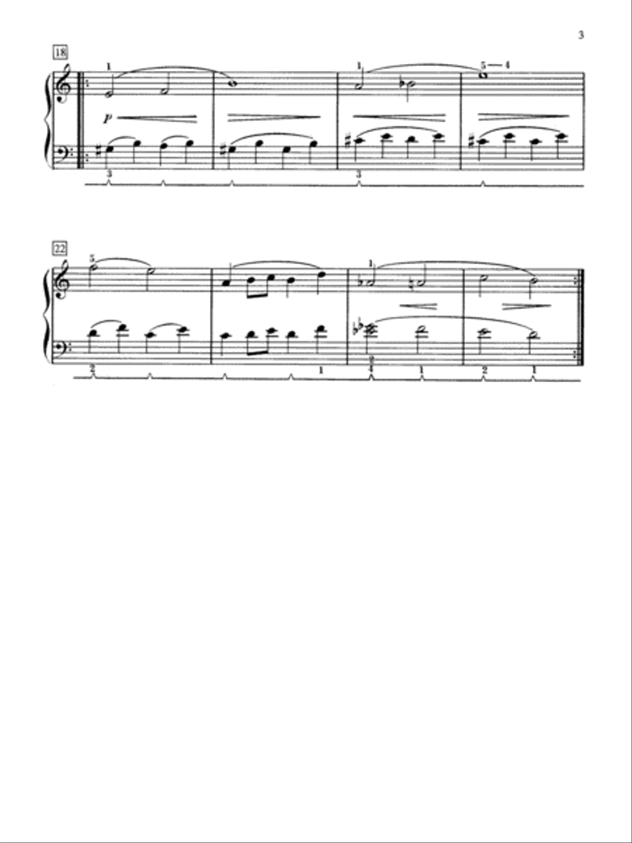 Piano Concerto Theme Small Ensemble scores gallery preview page 3