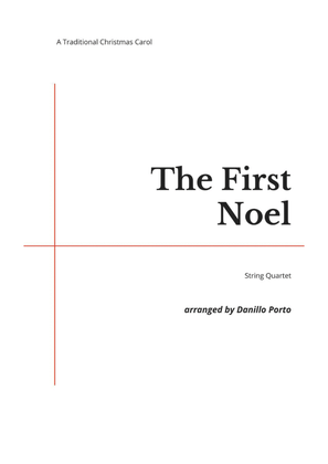 The First Noel - String quartet