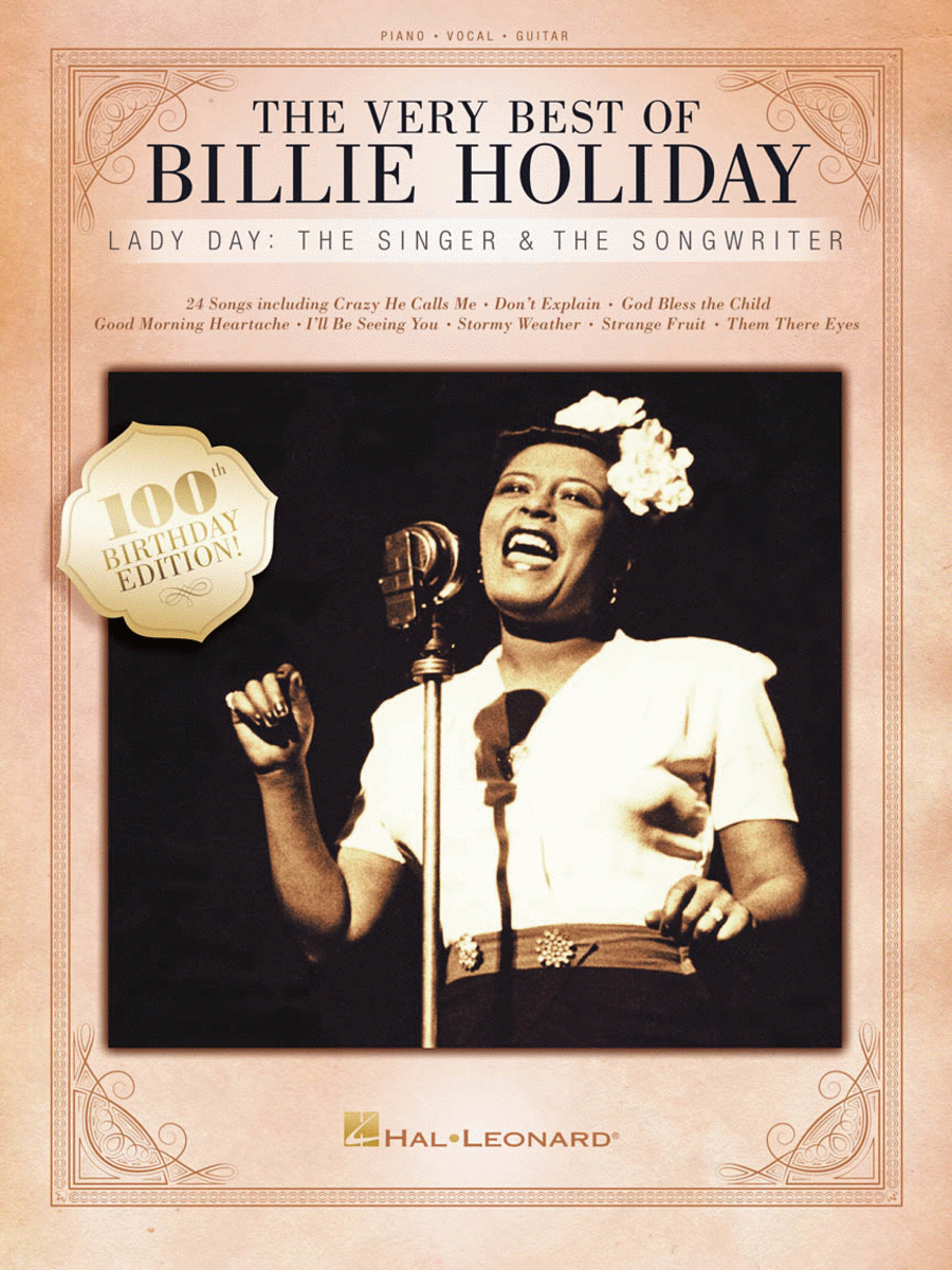 Billie Holiday : Sheet music books