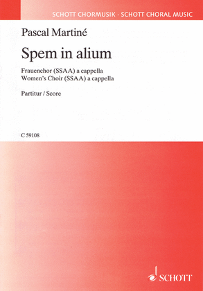 Book cover for Spem in Alium