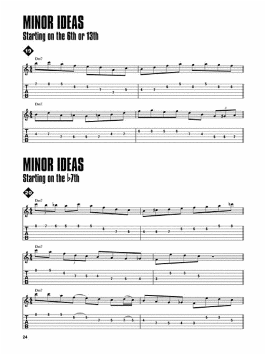 Bebop Licks for Guitar Bebop Licks for Guitar Electric Guitar scores gallery preview page 6