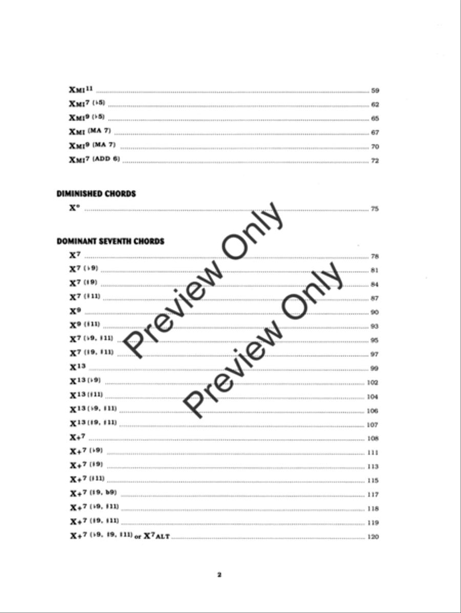Chord Voicing Handbook, The Piano Method scores gallery preview page 5