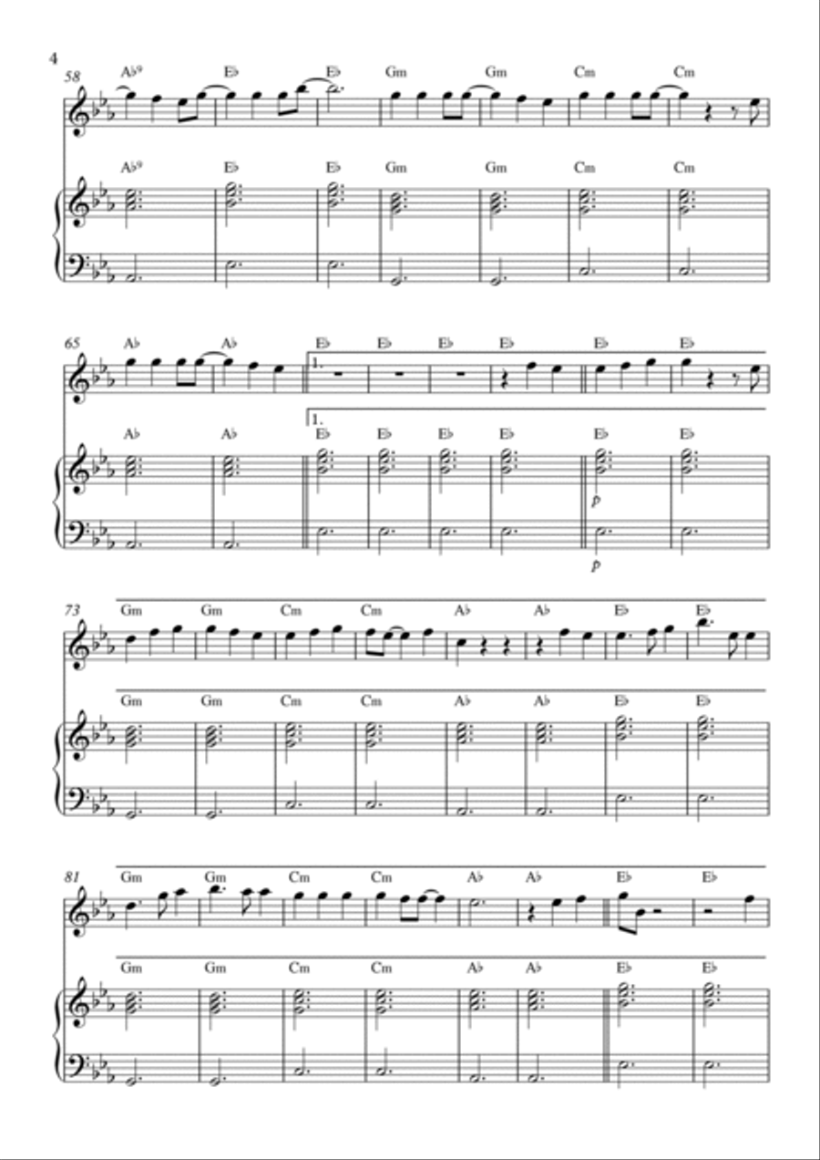 Traitor Violin Solo scores gallery preview page 4