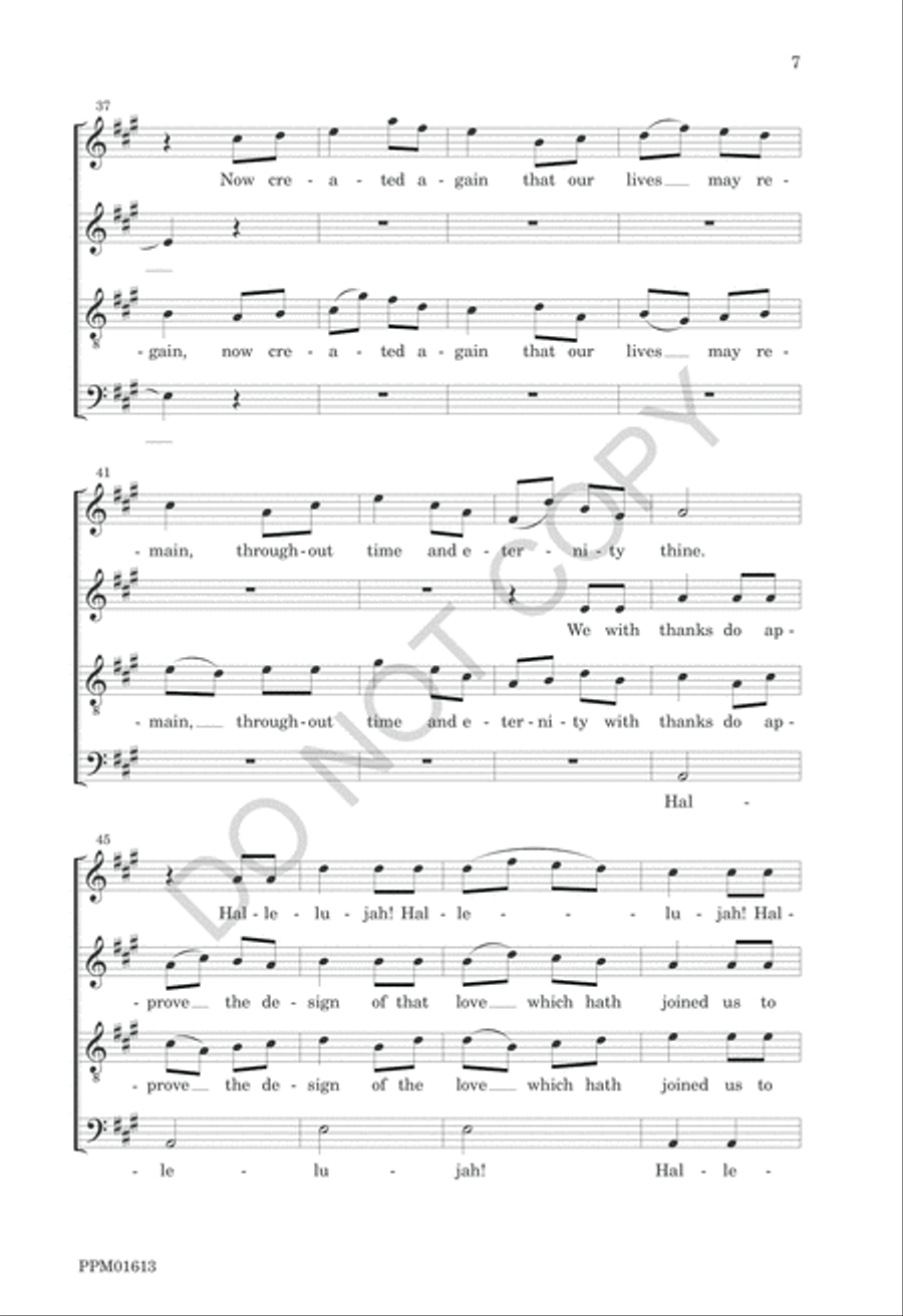 Nine American Folk Hymns 4-Part scores gallery preview page 10