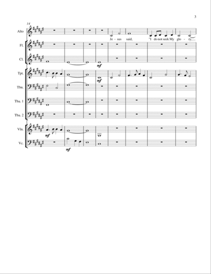 Virtue, Not Vengeance; Hope, Not Despair - for alto solo and orchestra - Part 1 of 2 (piano version Full Orchestra scores gallery preview page 3