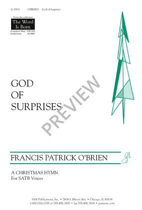 Book cover for God of Surprises