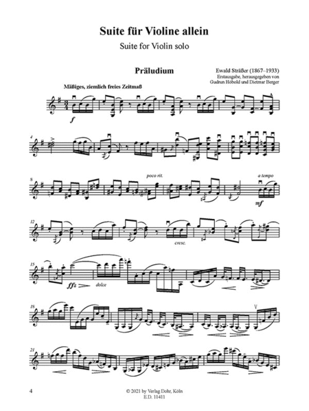 Suite für Violine allein (1926)