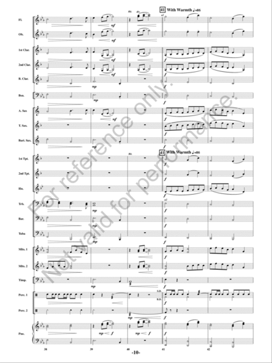 Solitude Solitude Concert Band scores gallery preview page 9