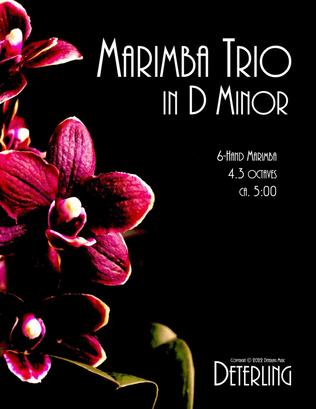 Marimba Trio in D Minor